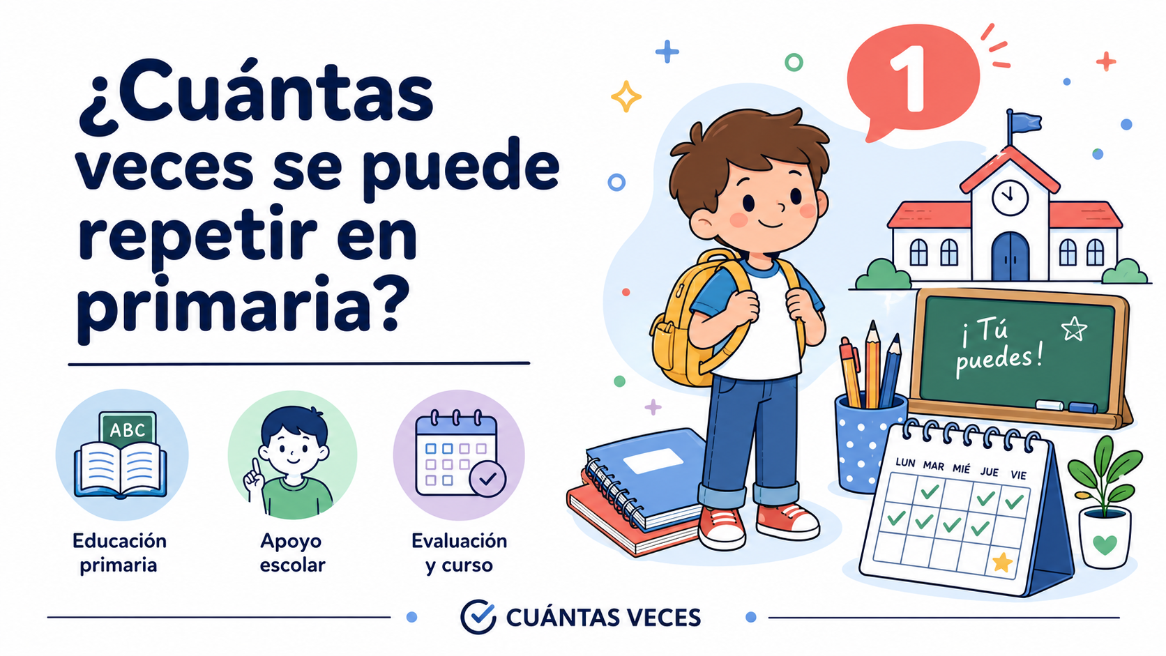 ¿Cuántas veces se puede repetir en Primaria?