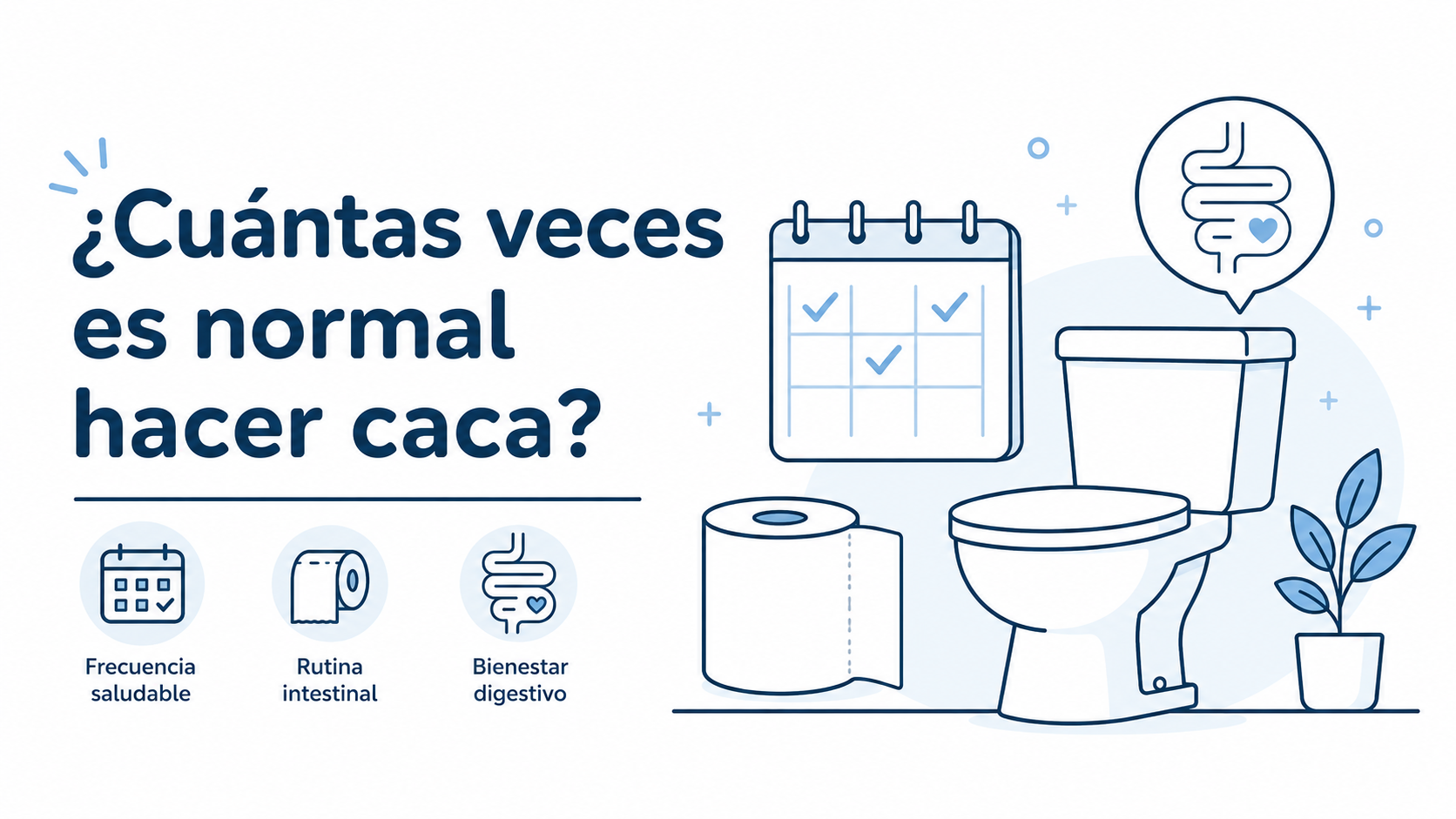 ¿Cuántas veces es normal hacer caca?