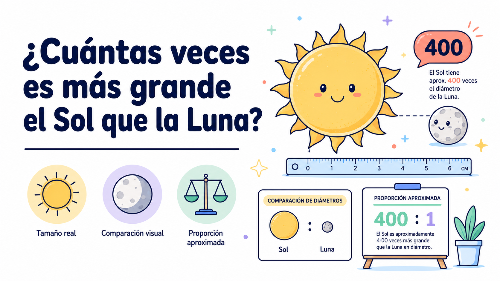 ¿Cuántas veces es más grande el Sol que la Tierra?