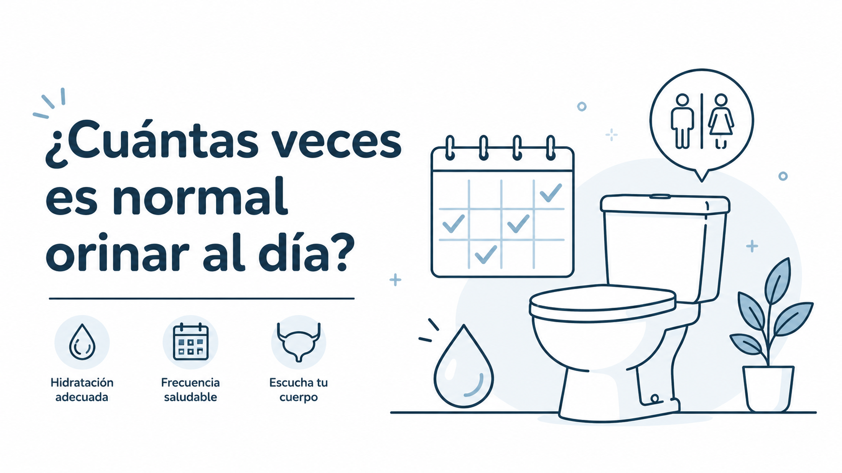 ¿Cuántas veces es normal orinar al día?
