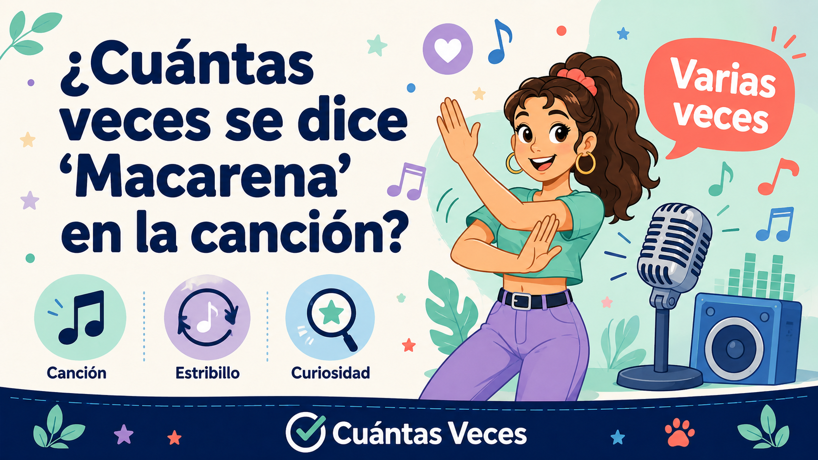 ¿Cuántas veces se dice "Macarena" en la canción de Los del Río?